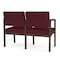 Lesro Lenox 2 Seat Tandem Seating W/ No Center Arm, 43.5 in W 24.5 in L 32 in H LS2101 - alternate 2